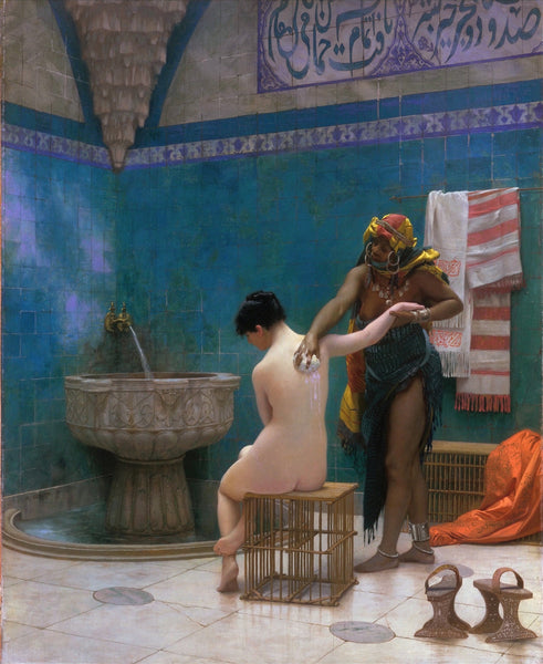 Jean Leon Gerome 1885 The Moorish Bath