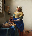 Johannes Vermeer 1660 La Laitière