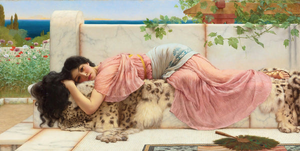 John William Godward 1902 When the heart is young