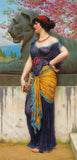 John William Godward 1915 In The Grove Of The Temple Of Isis