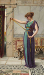 John William Godward 1891 Una signora pompeiana