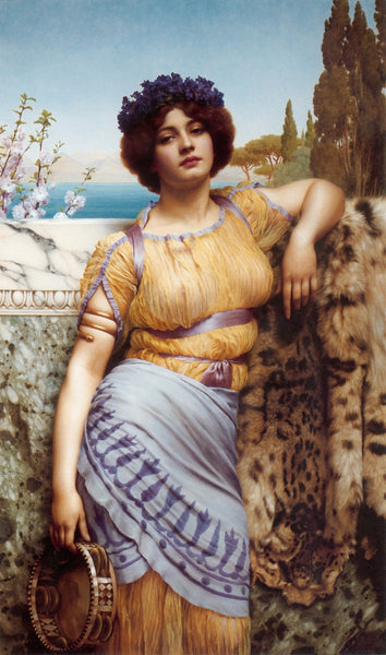John William Godward 1902 Ionian dancing girl