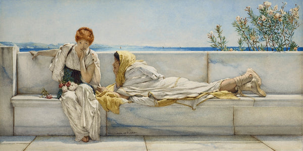 Lawrence Alma Tadema 1836 1912 A Solicitation 1878