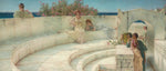 Lawrence Alma Tadema 1836 1912 sous le toit du temps bleu ionien