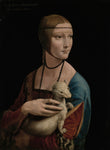 Léonard de Vinci 1490 Dame à l'hermine