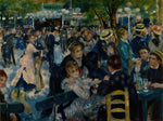 Pierre Auguste Renoir 1876 Le Moulin de la Galette میں ڈانس