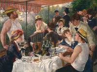 Pierre Auguste Renoir lunsj på båtfesten