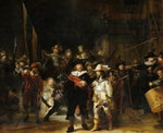 Rembrandt 1642 Nightwatch Night Watch Milicijos kompanija
