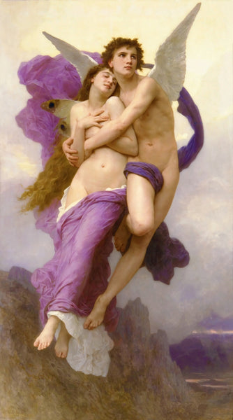 William Bouguereau 1895 The abduction of Psyche