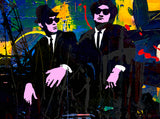 Pop Art Blues Brothers Jake ແລະ Elwood