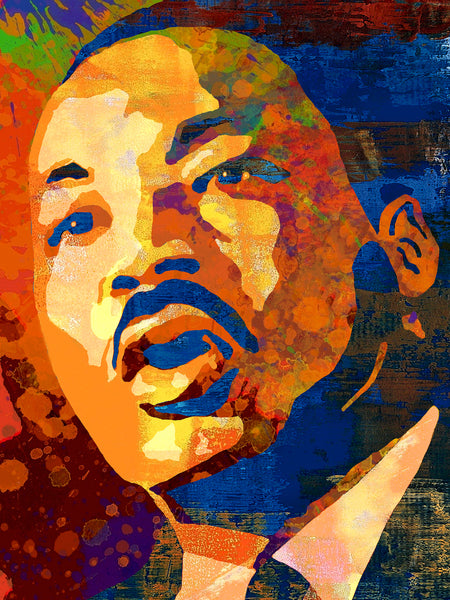 Pop Art  Dr. Martin Luther King Jr.