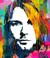 Pop Art Kurt Cobain Nirvana