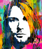 Pop Art Kurt Cobain Nirvâna