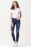 Lovervet - Jeans skinny a vita media Chelsea taglia intera