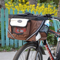 Μεταφορέας ποδηλάτου για κατοικίδια Cat Dog Τσάντα ποδηλάτου Ποδήλατο αφαιρούμενο καλάθι τιμόνι μπροστινό καλάθι Μικρή μεταφορά σκύλου για γάτα