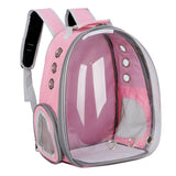 Cat And Dog Space Bag With A Large Backpack On The Chest