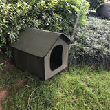 Pet House Outdoor Waterproof Weatherproof Dog Kennel Cat House Foldable Pet Shelter for Pets Indoor Outdoor Sleeping