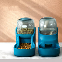 Automatischer Trinkbrunnen-Futterspender für Haustiere