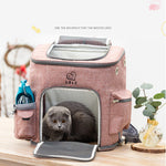 Prozorna prenosna torba za hišne ljubljenčke za mačke