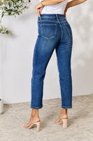 Укороченные прямые джинсы BAYEAS