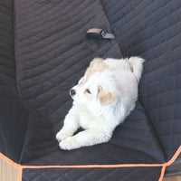 Coprisedile per auto impermeabile per cani Tappetino da viaggio per cani in rete Protezione per cuscino per amaca per auto con cerniera e tasca