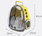Φούσκα μεταφοράς σακιδίου πλάτης για κουτάβια κατοικίδιων ζώων, νέα σχεδίαση διαστημικής κάψουλας 360 μοιρών Sightseeing Rabbit Sucksack