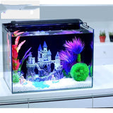 Wholesale fish tank decoration resin aquarium water tank la