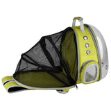 ポータブル ペット子犬バックパック キャリア バブル、新しいスペース カプセル デザイン 360 度観光ウサギ リュックサック ハンドバッグ