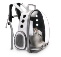 휴대용 애완 동물 강아지 배낭 캐리어 거품, 새로운 우주 캡슐 디자인 360 학위 관광 토끼 배낭 핸드백
