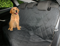 Capa de assento de carro para cachorro à prova d'água, tapete de viagem para cachorro de estimação, rede para transporte de cachorro, protetor de almofada para carro com zíper e bolso