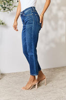 Укороченные прямые джинсы BAYEAS