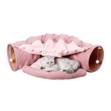 Dismantling And Washing Pet Litter Cat Tunnel