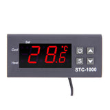 Temperatūros reguliatorius termostatas akvariumas stc1000 inkubatorius šaltos grandinės temperatūros laboratorijos temperatūros inkubatorius