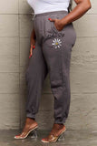 Simply Love Simply Love Full Size Drawstring DAISY Graphic Long Sweatpants