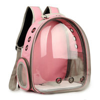 Mochila portátil para cachorros de mascotas, portador de burbujas, nuevo diseño de cápsula espacial, mochila de conejo para turismo de 360 ​​grados