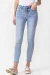 Lovervet viso dydžio Talia High Rise Crop Skinny džinsai