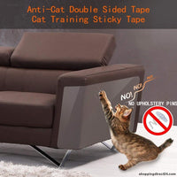 8 unitats/conjunt de cinta per rascar gats dissuasiu anti rascades adhesiu durador catifa transparent protecció del sofà