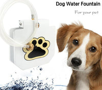 Fonte de água para cães ao ar livre