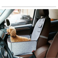 Ретро подложка за кола за домашни любимци с двойно предназначение Възглавница за предна седалка