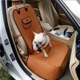 Подушка переднего сиденья для домашних животных в стиле ретро двойного назначения