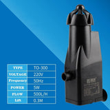 Ενυδρείο Επιφάνειας Oil Skimmer Filter Mini Mute Auto Oil Film Processor Remove Tool for Fish Tank Water Filtration 220-240V