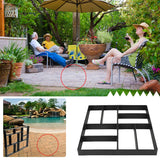 Formy betonowe Podłoga ogrodowa DIY Forma do kostki brukowej Home Garden Path Maker