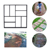 Betoninės liejimo formos sodo grindys „Pasidaryk pats“ grindinio liejimo formos namų sodo takų kūrėjas