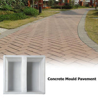 DIY Courtyard Road Pavement Stone Mold Path Paving Garden Betong tegelform