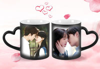 Design Your Own - Personalized Diy Photo Magic Color Changing Mug