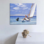 Edward Hopper Ground Swell Wall Art HQ Canvas Print Famous FRAME AVAILABLE