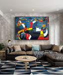 Hq Obraz na płótnie Słynny Picasso Abstrakcyjny obraz olejny Produkty do dekoracji ścian na Etsy