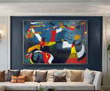 Impressió en tela de QQ Famós Picasso Resum Pintura a l'oli Productes Art a la paret a Etsy