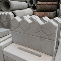 ガーデンフェンスコンクリートストーンロードフラワーベッドDIY装飾舗装プラスチックを再利用可能にする