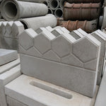 Garden Fence Concrete Stone Road Flower Bed DIY Decor Pave Making Plastic Gjenbrukbar